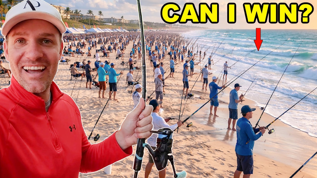 I Entered the Largest Beach Fishing Tournament on the Gulf Coast!