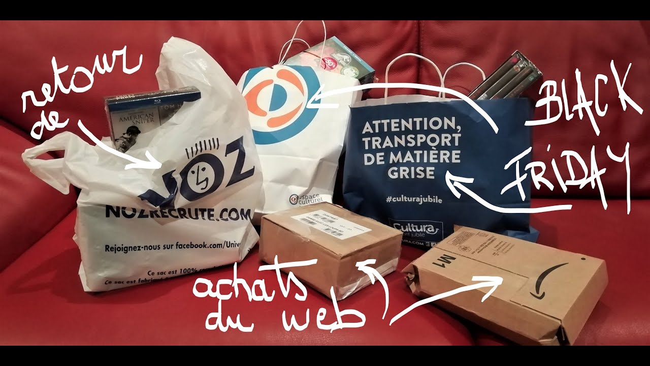 Achats #28 BLACK FRIDAY 29/11/2019 + dernières trouvailles NOZ - Blu-ray/Dvd /Steel book/Cd/B.O  😲