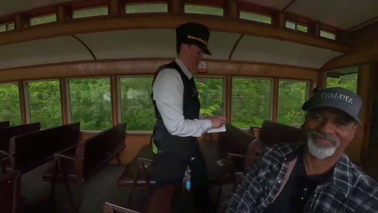 Retirement Trip PR to AK (B2 Skagway Alaska White pass train)