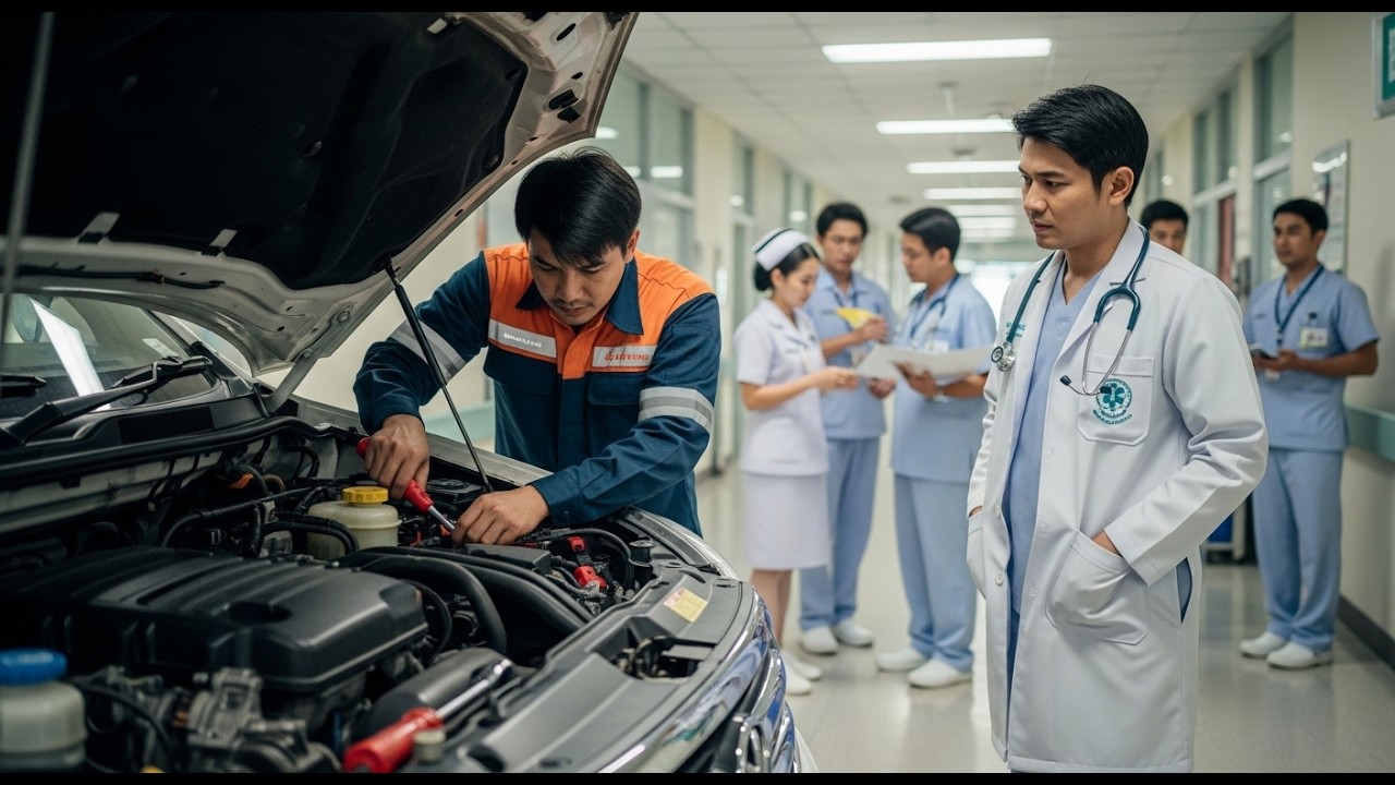 เขาถูกไล่ออกเพราะซ่อมรถพยาบาล ไม่กี่ชั่วโมงต่อมา มหาเศรษฐีคนหนึ่งก็มาเคาะประตูบ้านเขา...