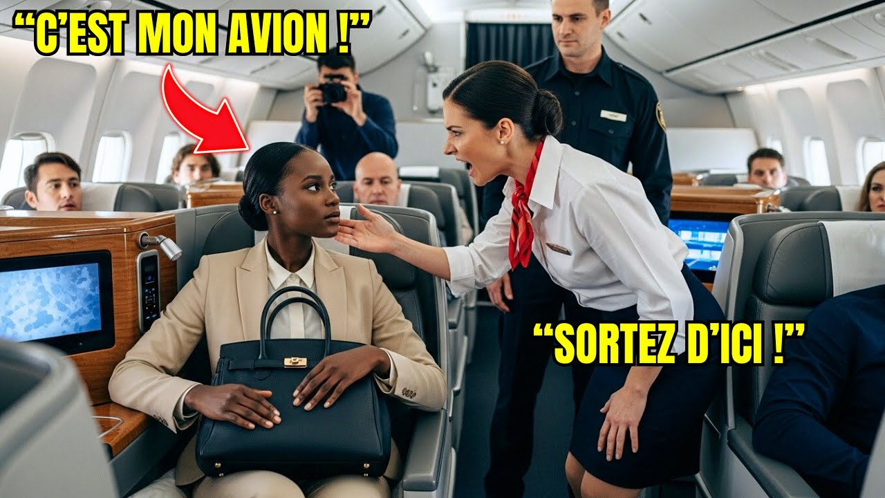 Une Hôtesse Gifle Une PDG Noire Dans Son Avion, Dix Minutes Plus Tard, Elle Renvoie Toute Son Équipe