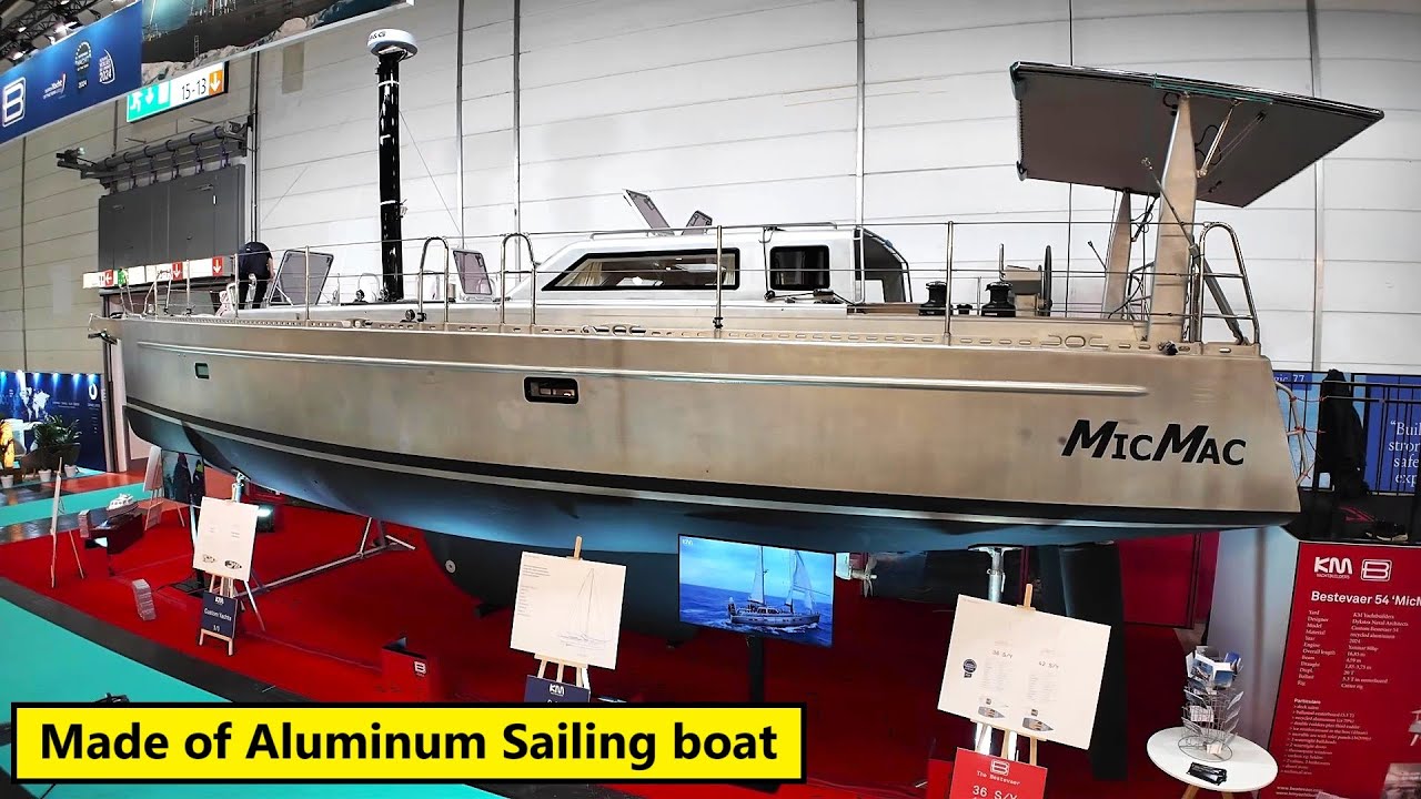 17 meters Made from Aluminum sailing boat 2025 Bestevaer 54 MicMac