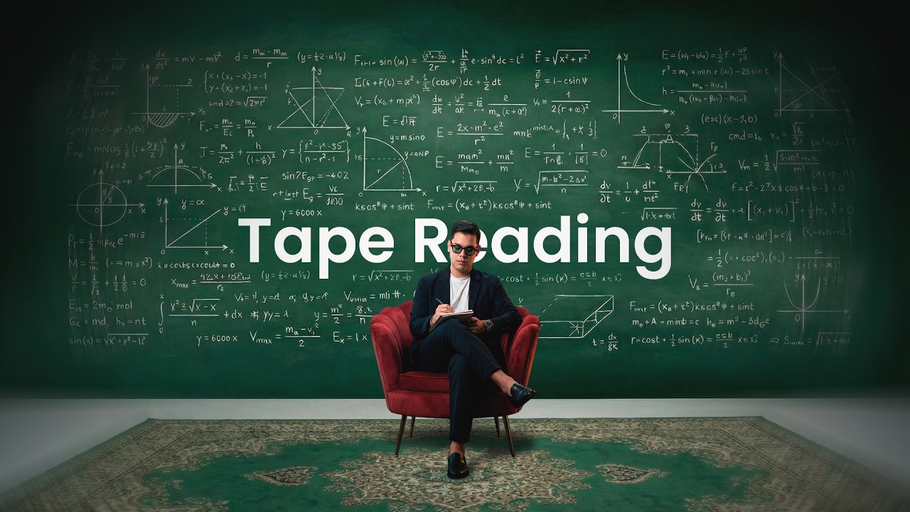 Blueprint: Cómo dominar el TAPE READING y dejar de operar como amateur