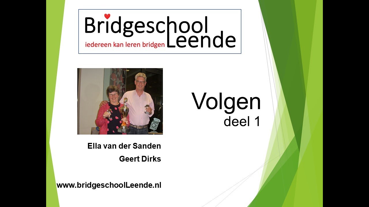 Volgen   deel 1
