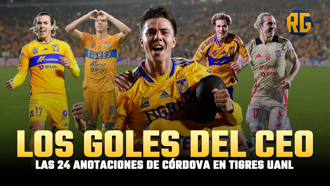 LOS 24 GOLES DE SEBASTIAN CORDOVA CON TIGRES