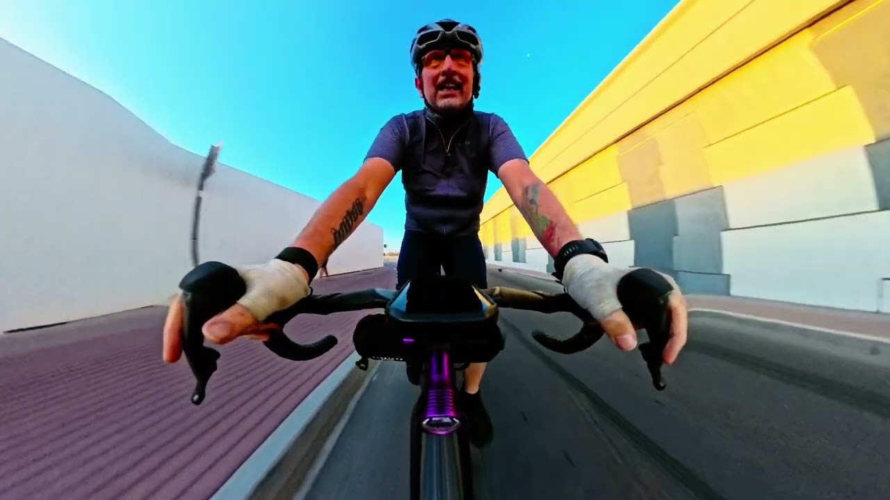 Day 57 Ride “Quiet ride. Quieter thoughts. That’s balance.” #cyclinggear 