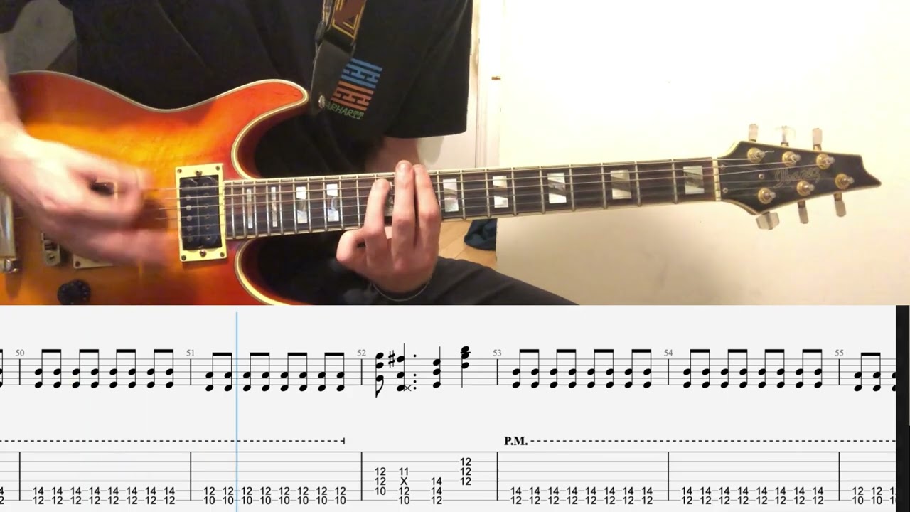 Black Sabbath - Paranoid Ozzy Osbourne Guitar Cover W/TABS