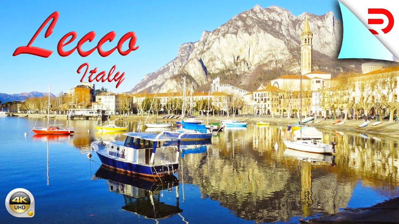 Lecco - Italy | Exploring Lecco | From the Station to The Lake | 4K - [UHD]
