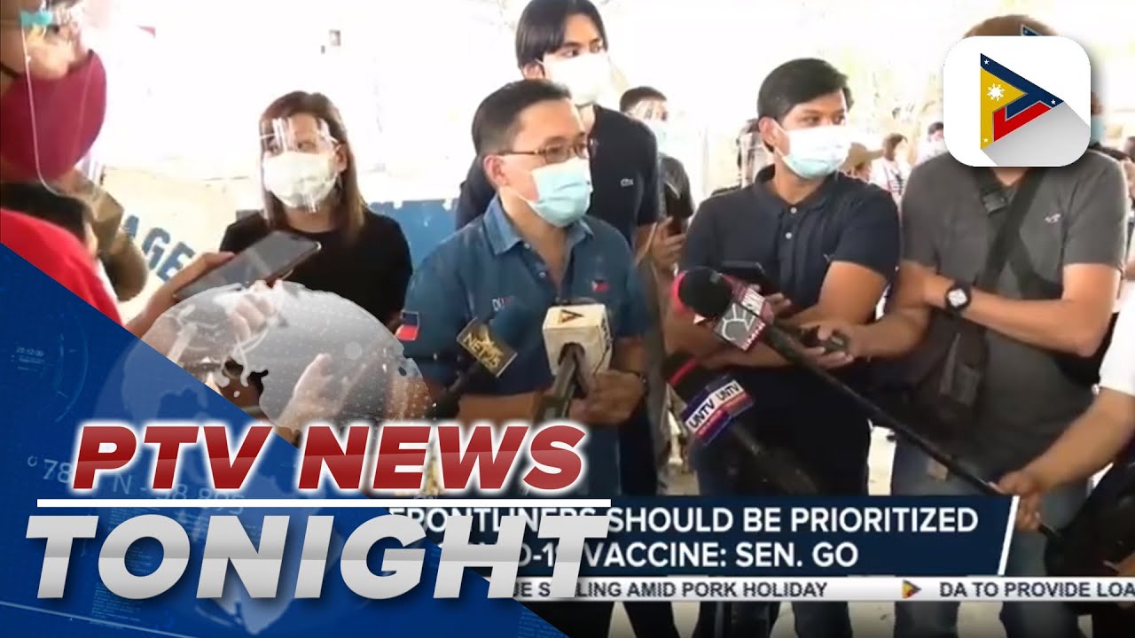 Medical frontliners should be prioritized for COVID-19 vaccine: Sen. Go