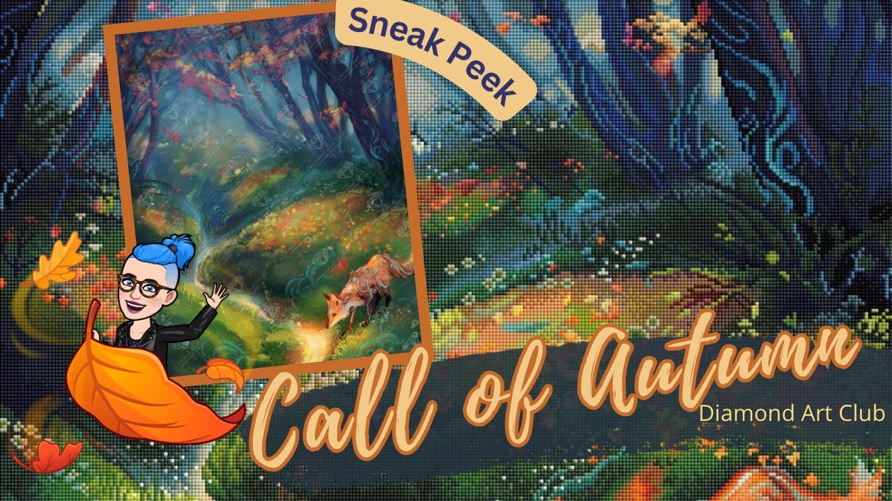 Call of Autuum 🍁- Yuumei Art | Diamond Art Club New Release | Sneak Peek 