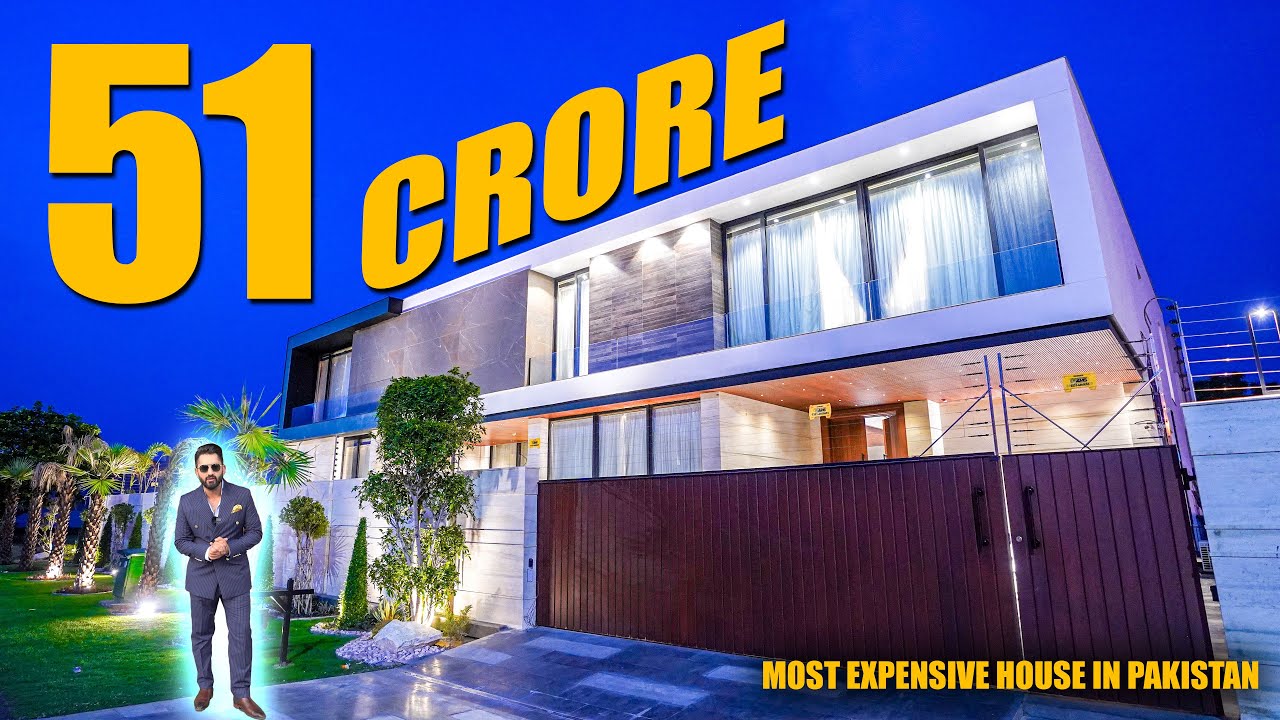 51 CRORE MANSION For Sale | Touring Pakistan Most Expensive House!