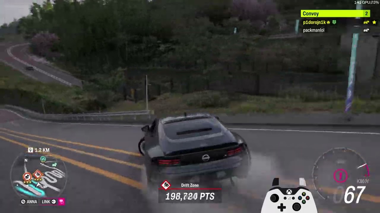 Forza Horizon 6 Hakone Nanamagari Drift Zone 415k+ RWD