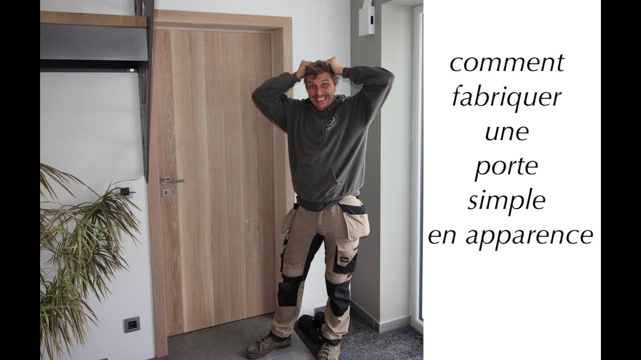 Comment réaliser 1 porte en chêne massif