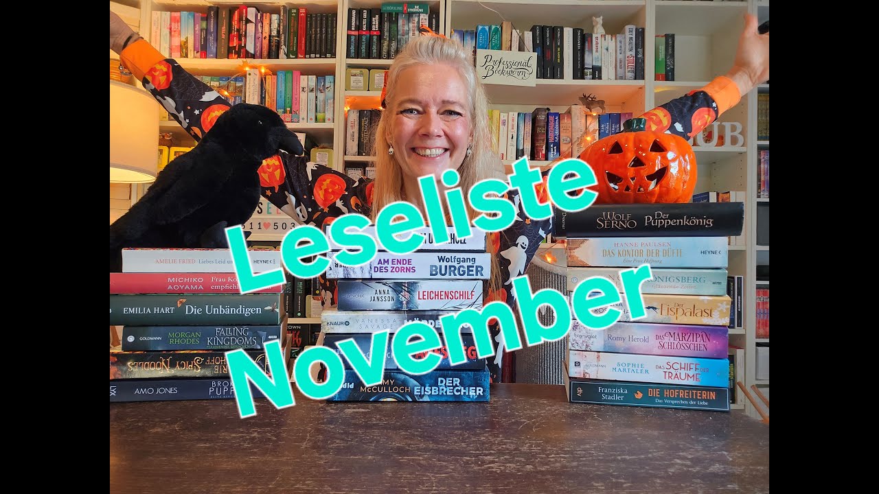 Leseliste November! Bunte Mischung! Viele neue Reihenauftakte