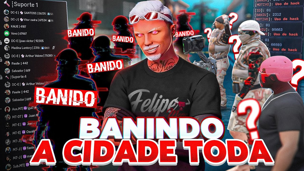 BANI A CIDADE TODA E O SUPORTE ENTROU EM COLAPSO! 😂