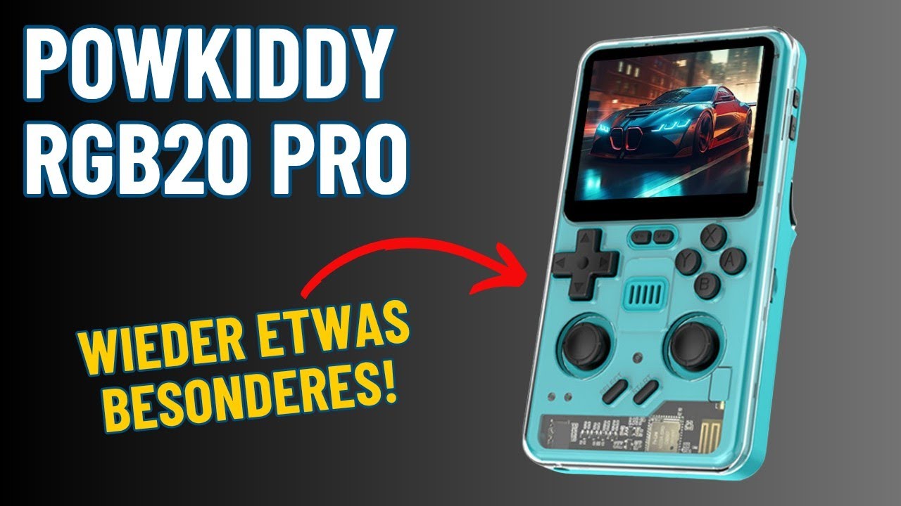 POWKIDDY RGB20 Pro - endlich mal wieder ein au&szlig;ergew&ouml;hnlicher Handheld - besser als der RG35XX Plus?