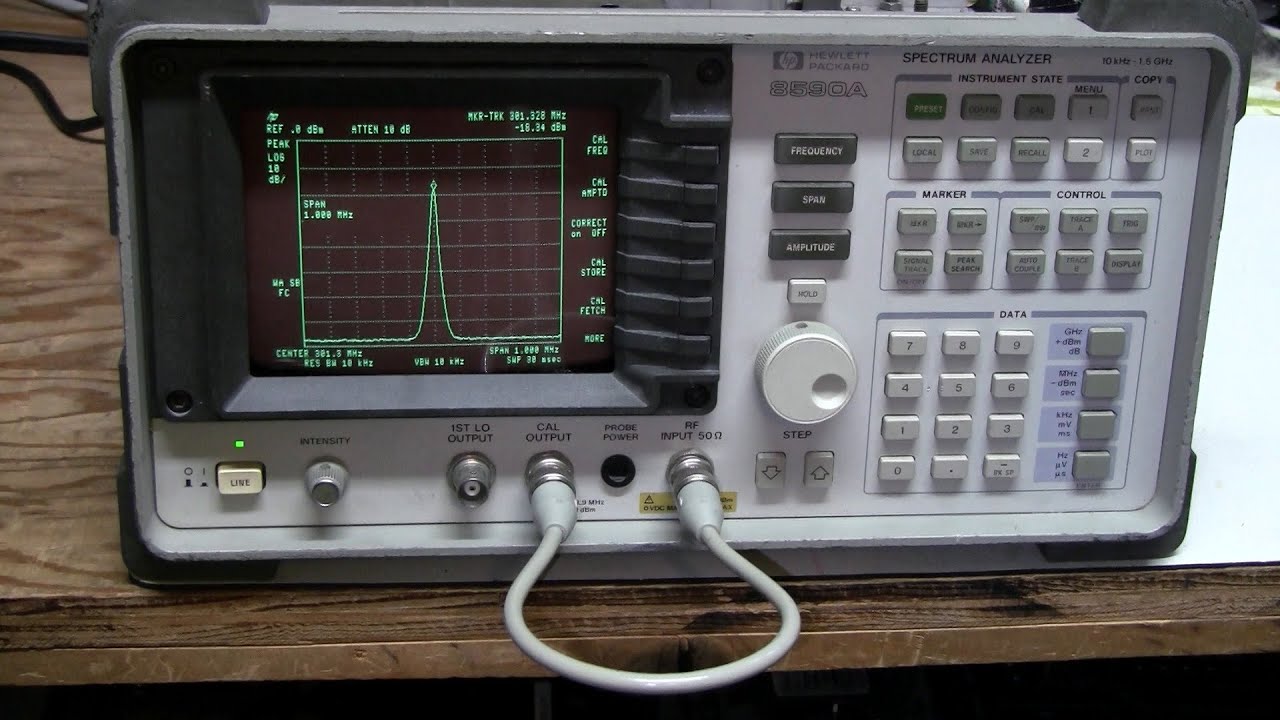 #46 - HP 8590A spectrum analyzer repair - part 3 of 3