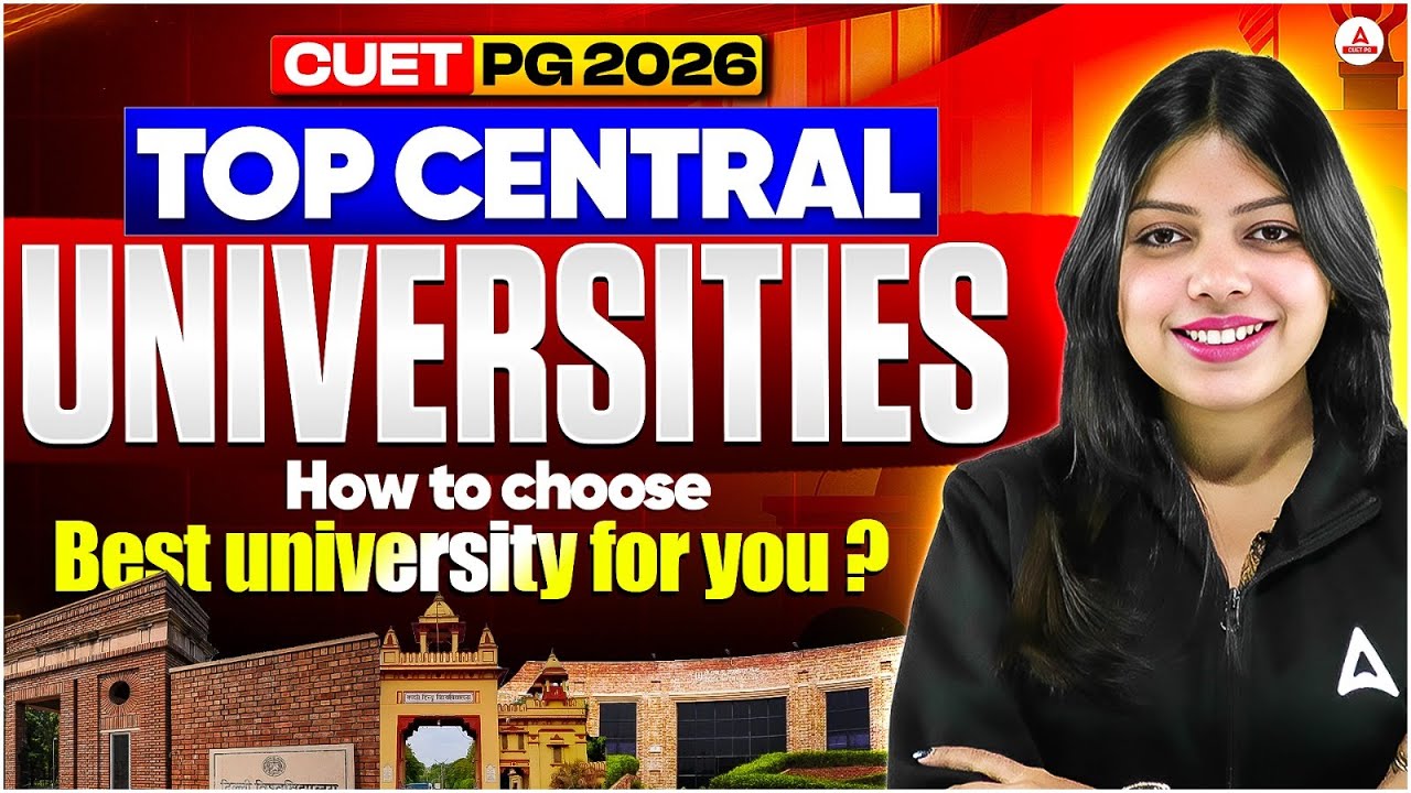 Top Central Universities for CUET PG 2026 🔥 | Choose the Best!#cuetpg2026 #cuetpgpreparation