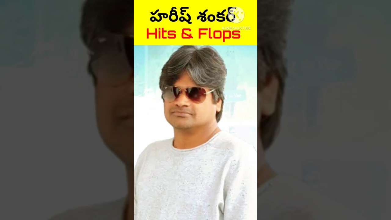 Director Harish Shankar Hits And Flops All Movies List | Sr Movie Entertainment