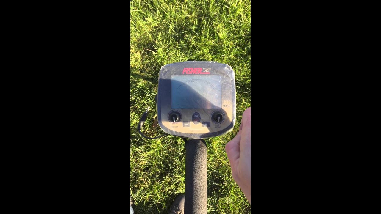 Fisher GoldBug Pro DP setup