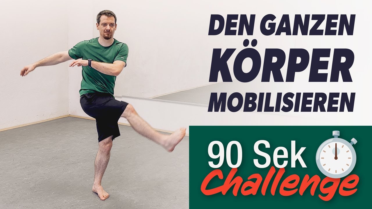 Ganzkörper-Mobilisation | 🔥 90 Sekunden CHALLENGE 🔥 | Endlich wieder beweglich und lebendig fühlen!