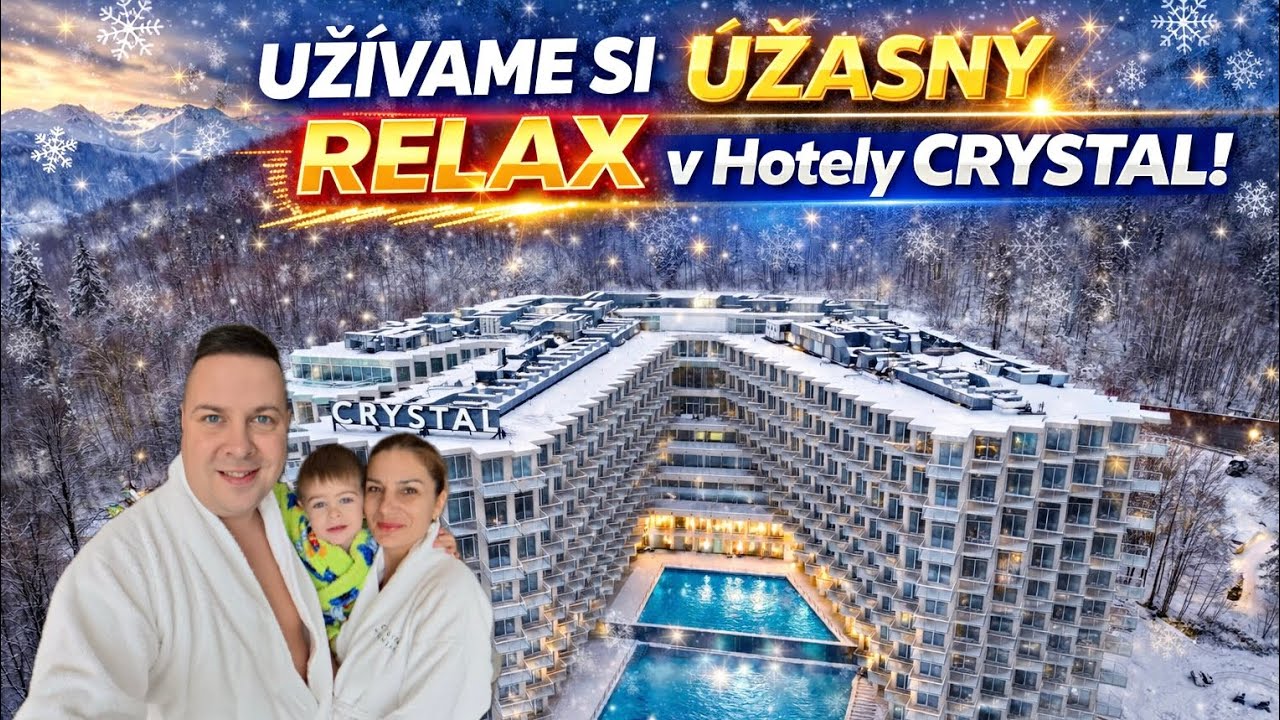 🏔️ Relax v Hoteli Crystal ❄️ Rodinný wellness, bazény, zimná Wisła a skvelá pohoda 💦 ✨ Travel_vlog