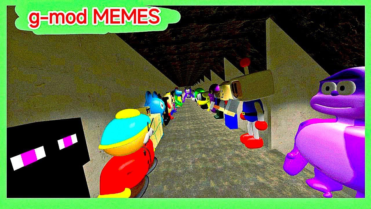 🤠MEGA STAIRS ! NEXTBOT. more memes Spartan Kicking!