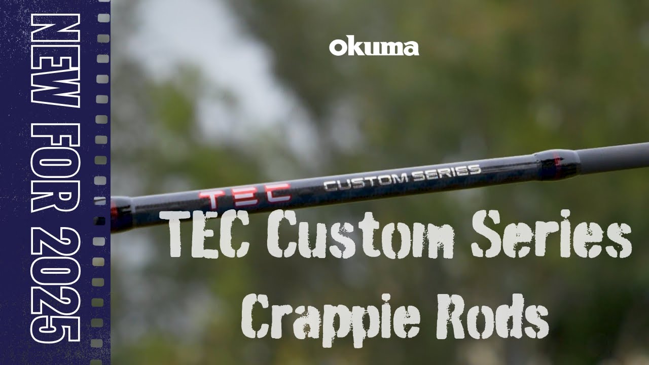 NEW Okuma TEC Custom Series Crappie Rods