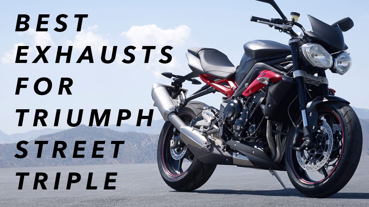 Best Triumph Street Triple Aftermarket Exhausts (SC Project, Akrapovic, Arrow, Zard, Delkevic)