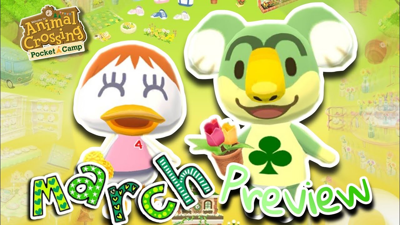 March 2023 Preview 🌷 | Animal Crossing Pocket Camp