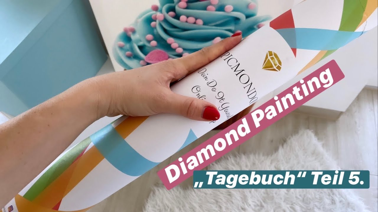 Diamond Painting „Tagebuch“ Teil5. / Picmondoo Update ✅ Es kann weiter gehen! 🤩