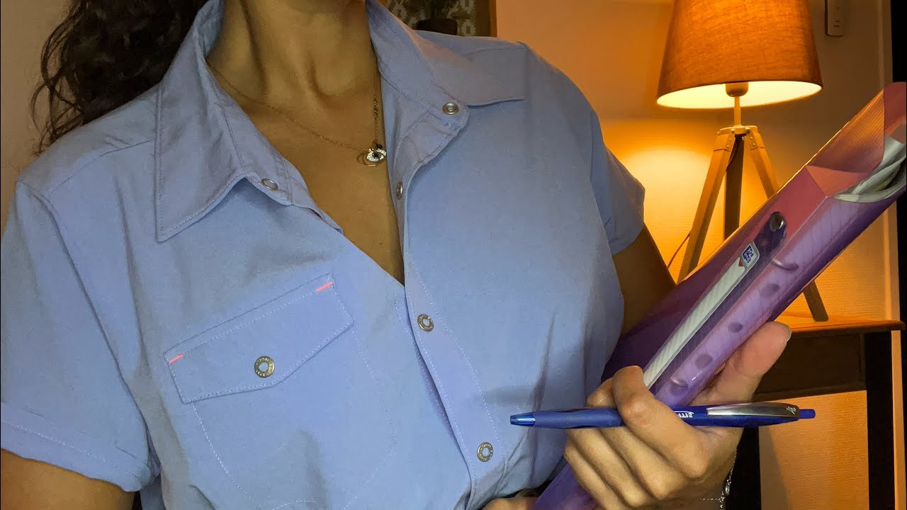 ASMR ROLEPLAY - INSPECTEUR DE POLICE 🚨🚔 SOFTSPOKEN