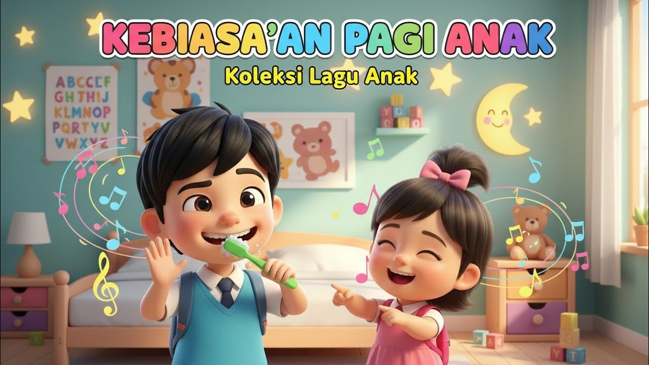 Kebiasaan Baik Sejak Pagi | Lagu Anak Indonesia | Kinderland Indonesia