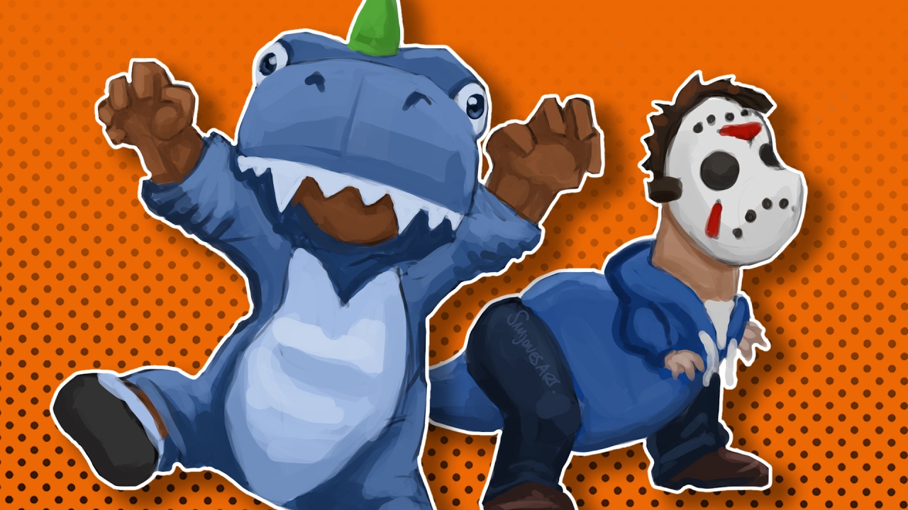 Hide and Seek Funny Moments - Dinosaurs Mod, ITS GODZILLA!
