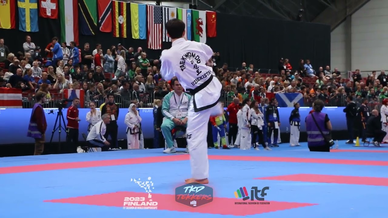 Hoong Wai Lee MAS vs Shokhjakhon Ergashev UZB - Male 3rd Degree Patterns Final