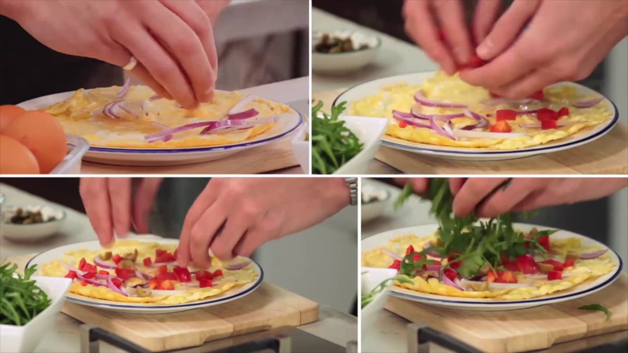 Isaac Carew's Open Greek Omelette