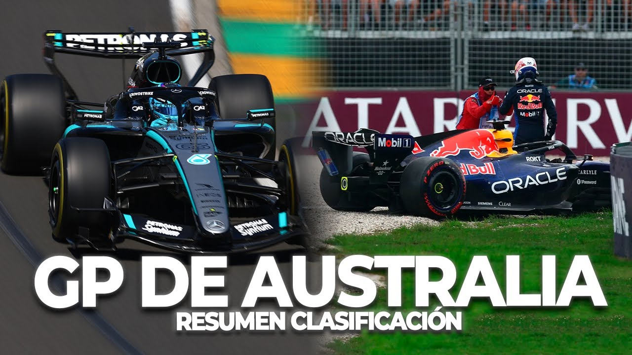 VERSTAPPEN CONTRA EL MURO Y MERCEDES DOMINA | CLASIFICACIÓN GP DE AUSTRALIA - F1 2026