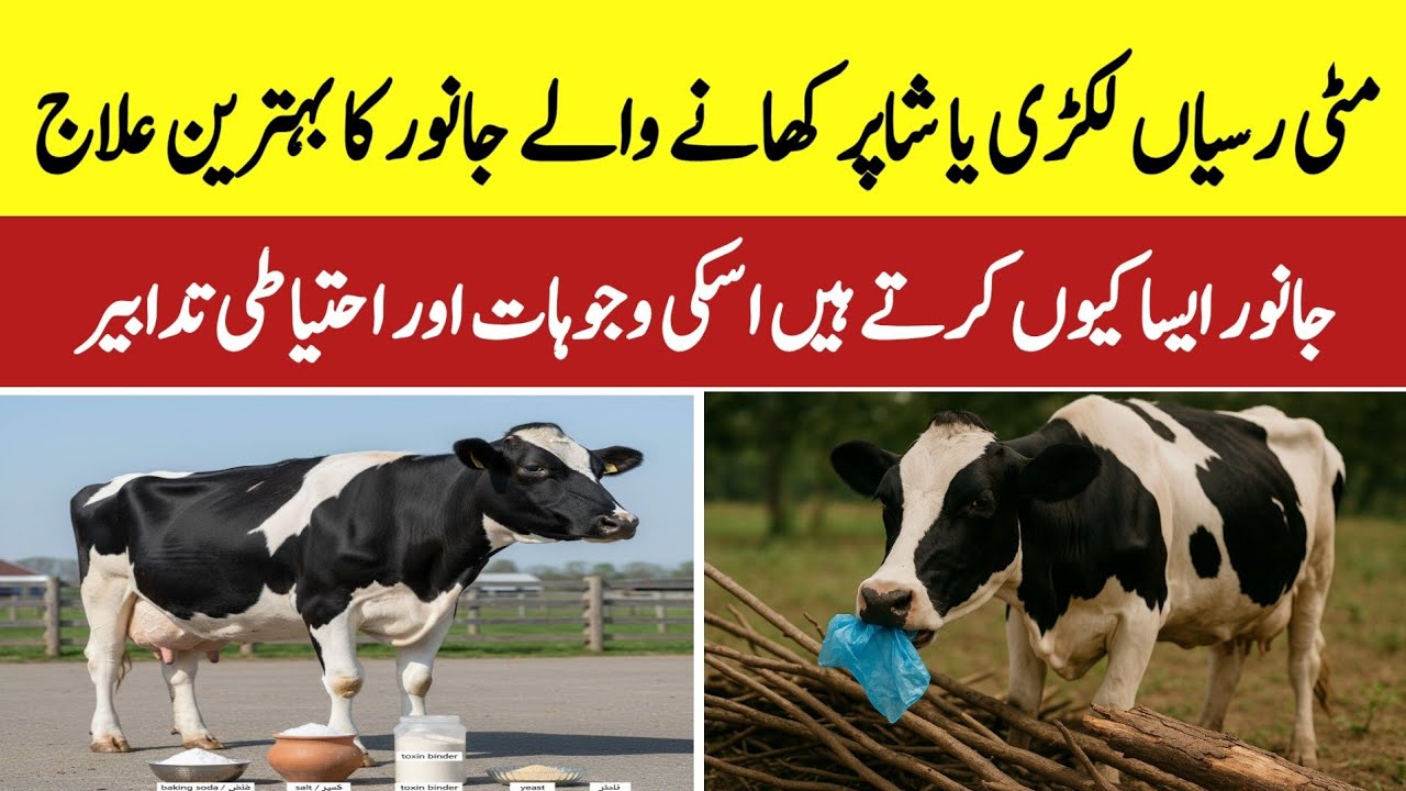 Matti Khane Wale Janwar Ka Ilaj | Dairy Farming in Pakistan