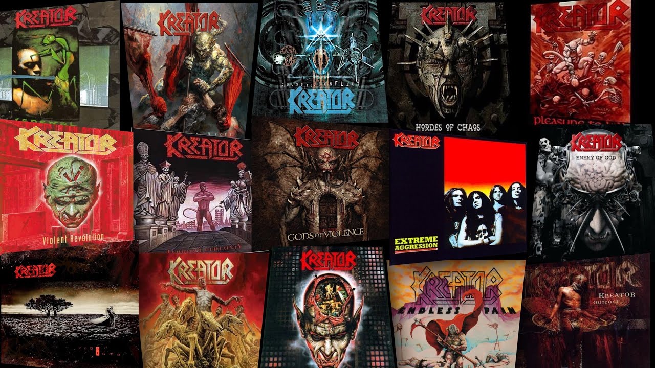 KREATOR: рейтинг всех 15 студийных альбомов
