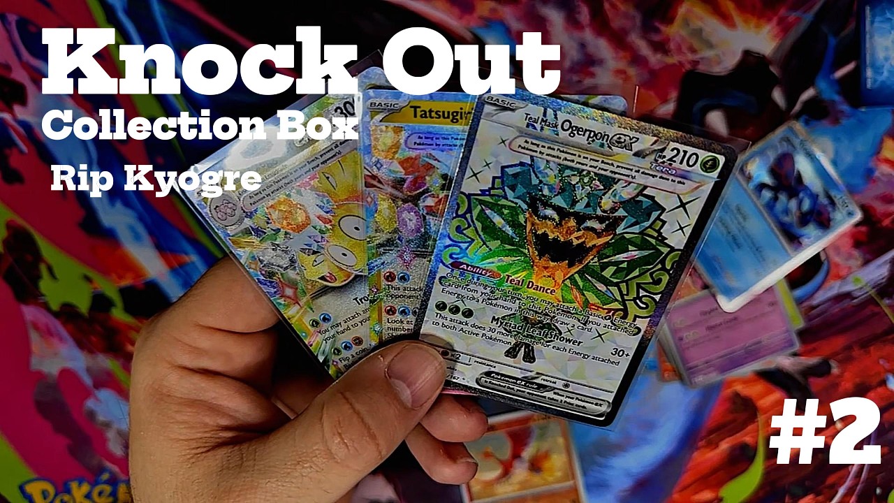 Knock Out #2 #rip Kyogre Happy 30th #aniversery #pokemon what are the pulls in this knock out box?
