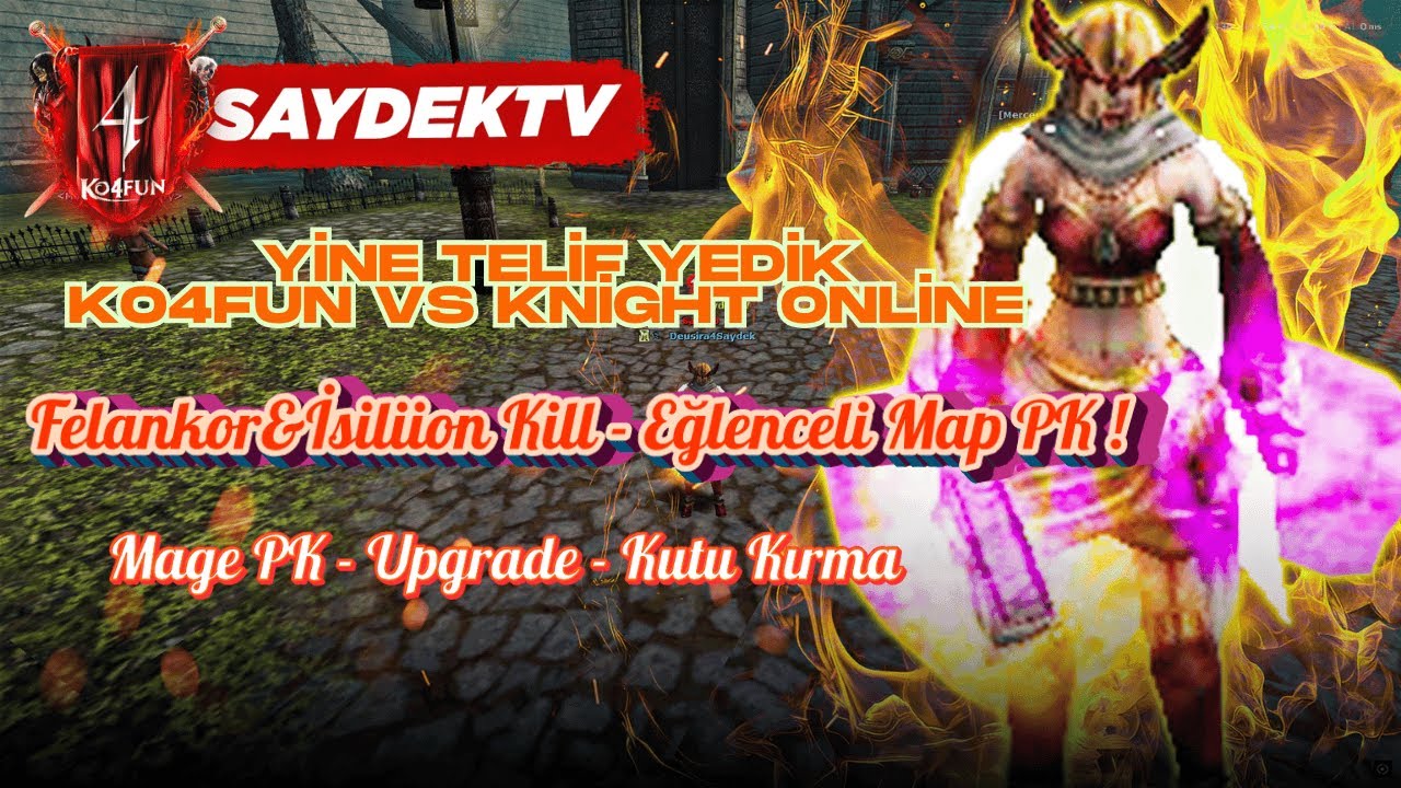 #Ko4Fun #Genesis Akademi &Ouml;ncesi - Yine Telif Yedik ! - Mage PK - Kutu Kırma - Upgrade - Felankor Kil