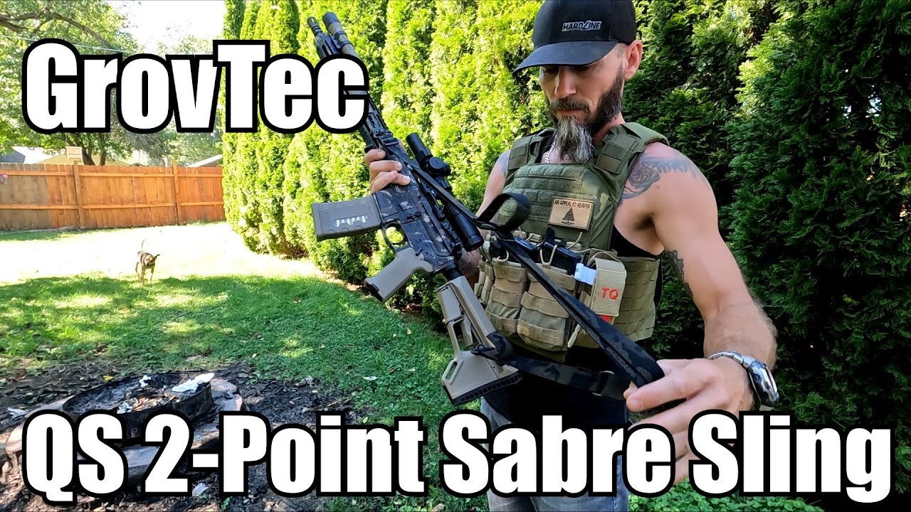 НОВЫЙ ремень GrovTec QS 2 Point Sabre