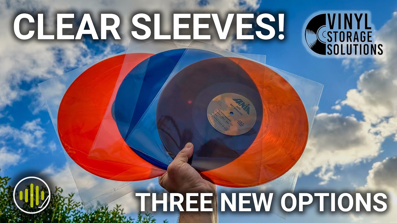 VSS Clear Inner Record Sleeves: Three New Versions!
