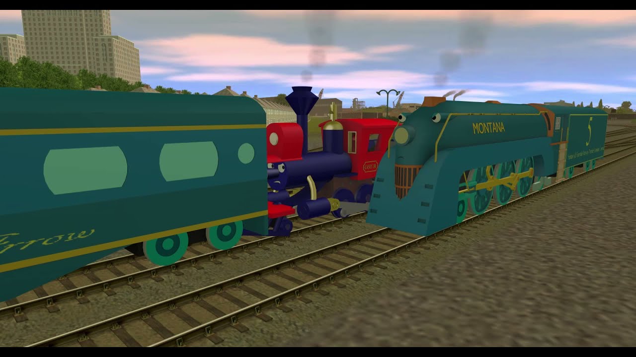 Trainz Remake - Casey Jr. The Circus Engine & Friends - Casey Jr. & Montana