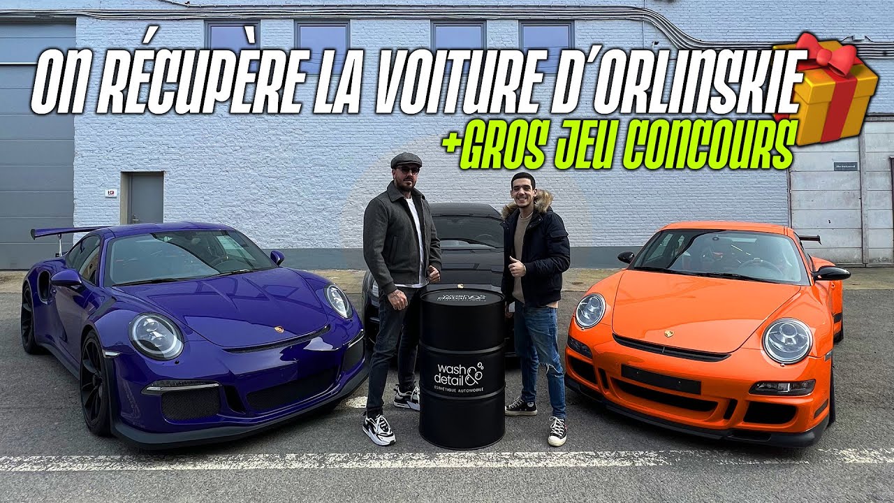 VLOG AVEC ORLINSKIE - ON VA CHERCHER SA NOUVELLE VOITURE +620ch 🥵 + JEU CONCOURS 🥳