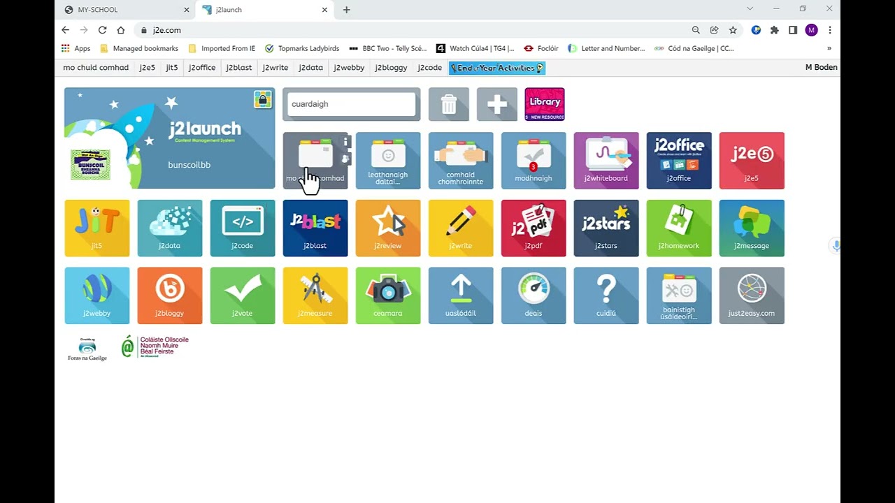 How to use JIT5 Picteagram / Cairt (Pictogram / Chart) in Irish/Gaeilge