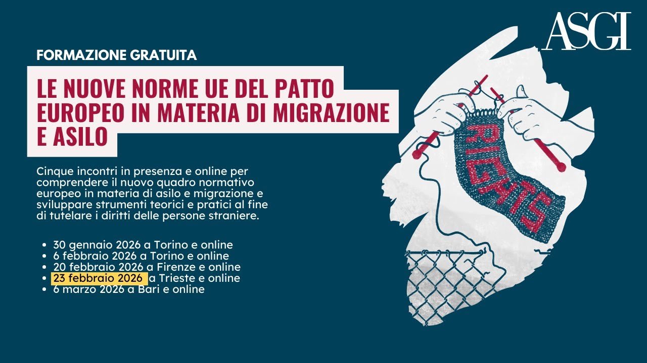 Formazione Patto UE migrazione e asilo 4/5
