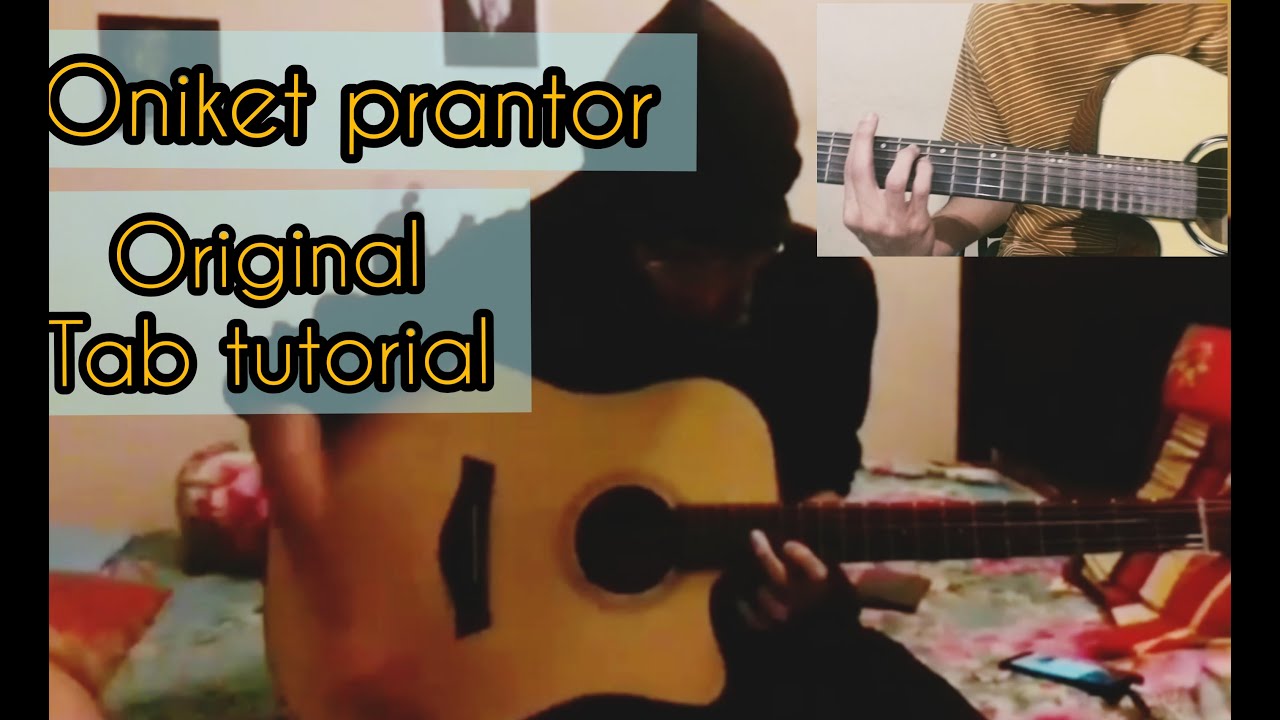 Oniket Prantor || Original Tab Tutorial || Artcell || Rafsan EL