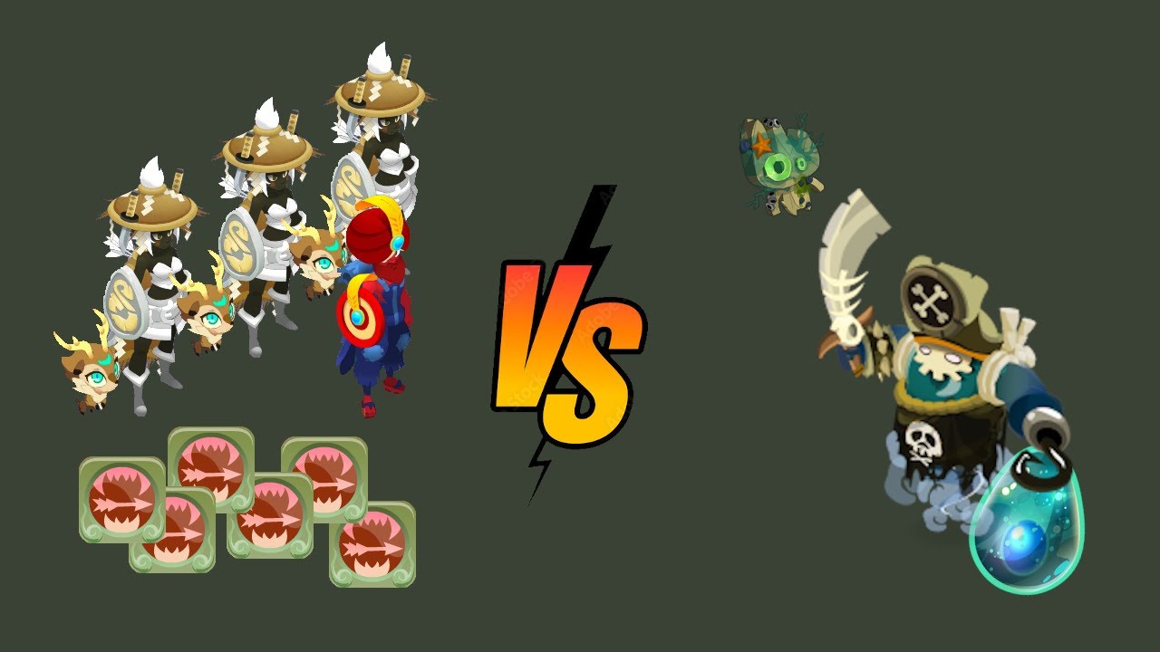 Dofus 3 - Ben le ripate + idole turquoise en team crâ dévorante - Salar 1.