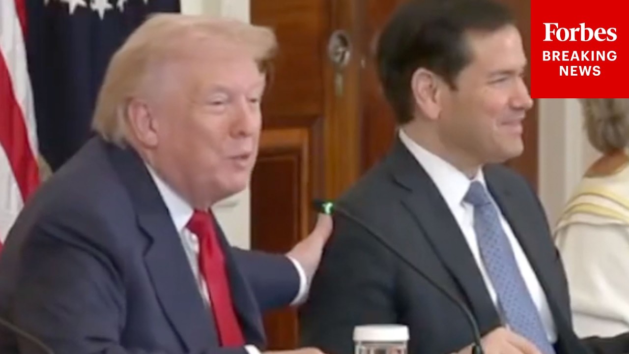 Trump Jokes About Marco Rubio Having 'Conflict Of Interest That He Didn't Reveal...'